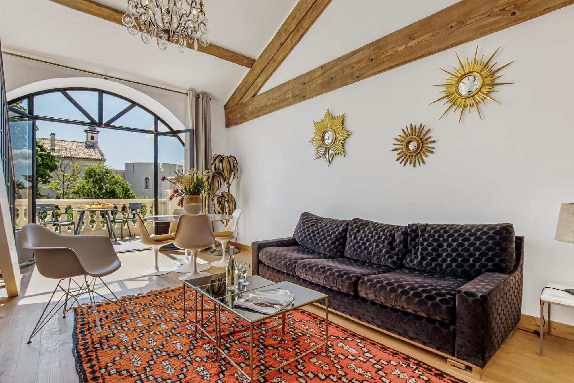Chateau Hermitage De Combas Aparthotel Servian Buitenkant foto