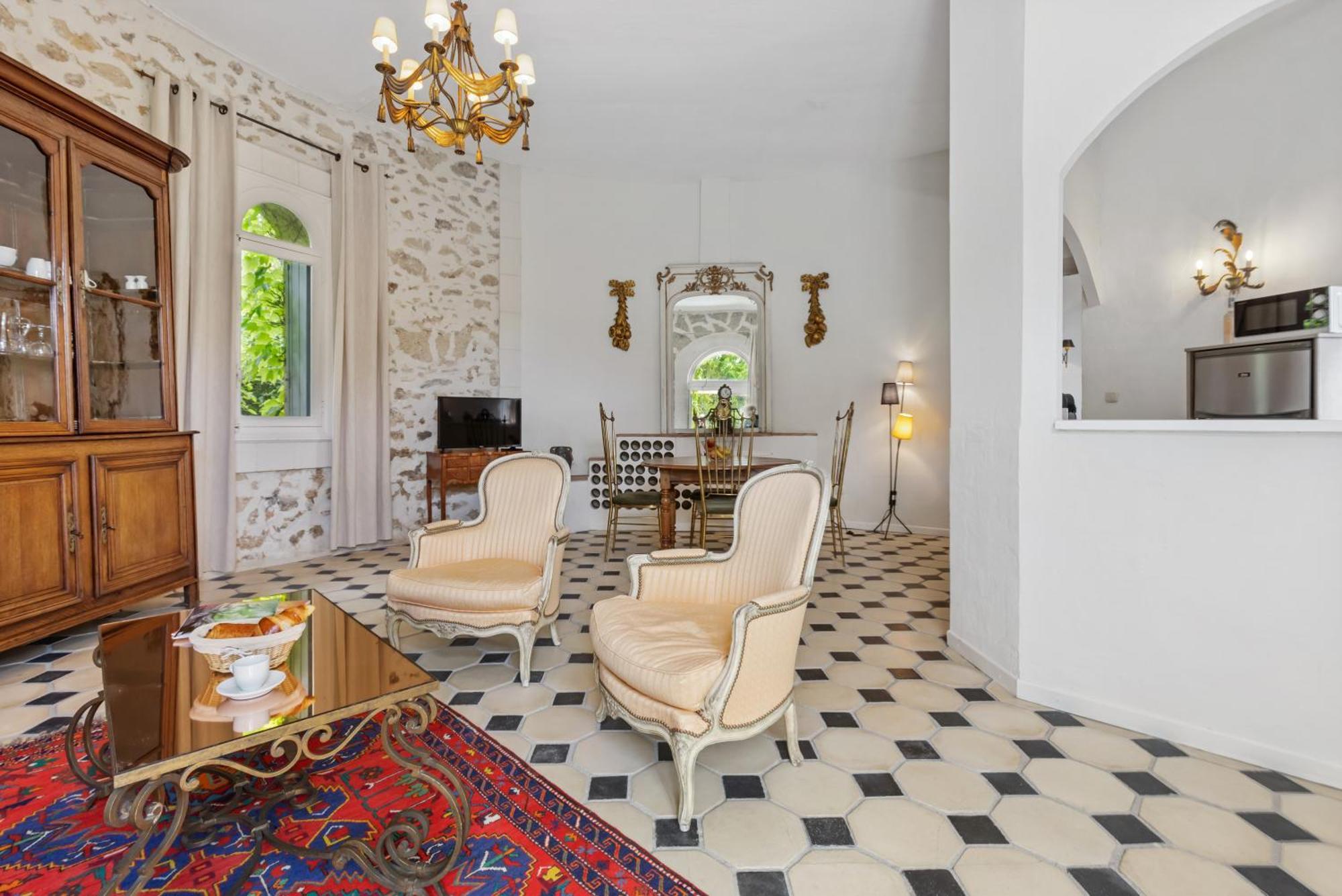 Chateau Hermitage De Combas Aparthotel Servian Kamer foto