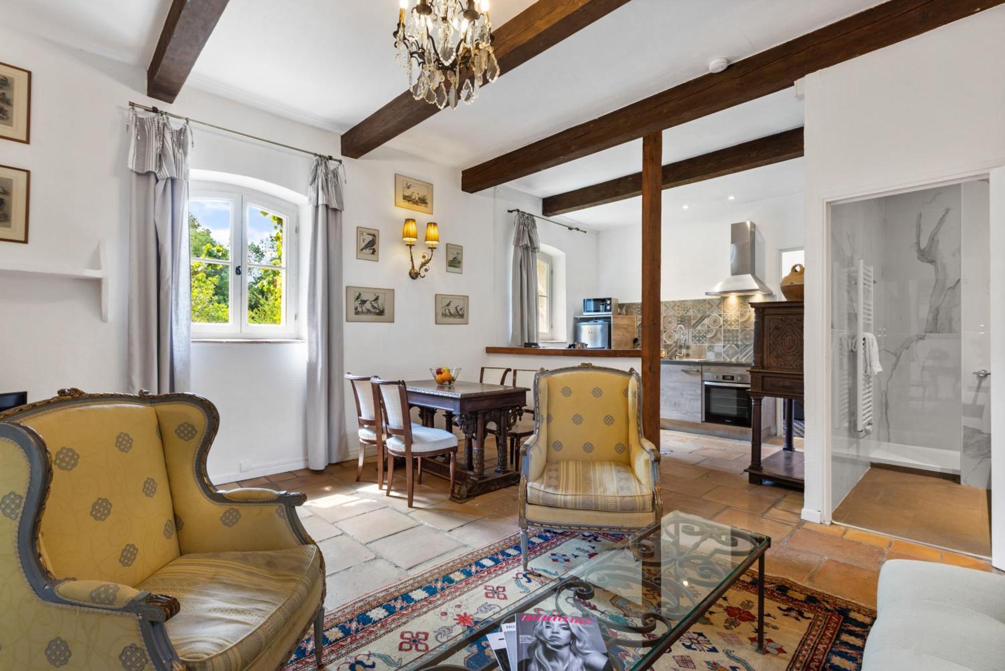 Chateau Hermitage De Combas Aparthotel Servian Buitenkant foto